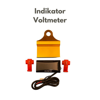 eBike indikator 電量表 baterai voltmeter 12V-150V 電壓表