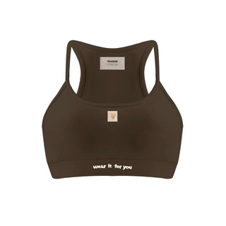 Mumm wear it for you系列咖啡背心短板bra top s