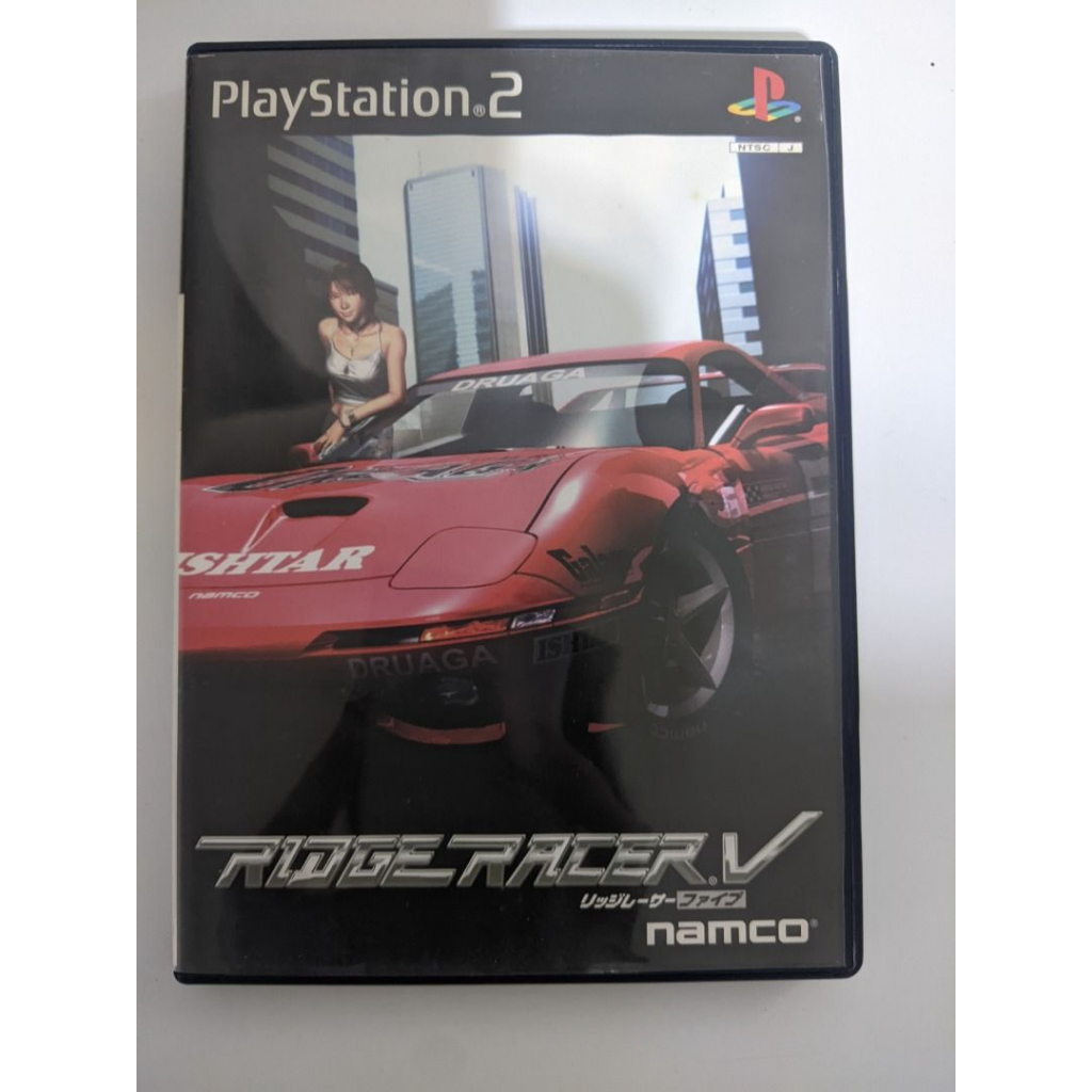 PS2 遊戲片 Ridge Racer 5 實感賽車5