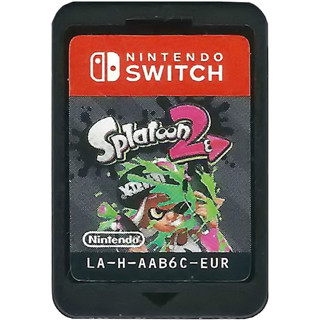 【二手遊戲】任天堂 SWITCH NS 漆彈大作戰2 斯普拉遁2 噴射戰士 SPLATOON 2 英文版 裸裝 臺中