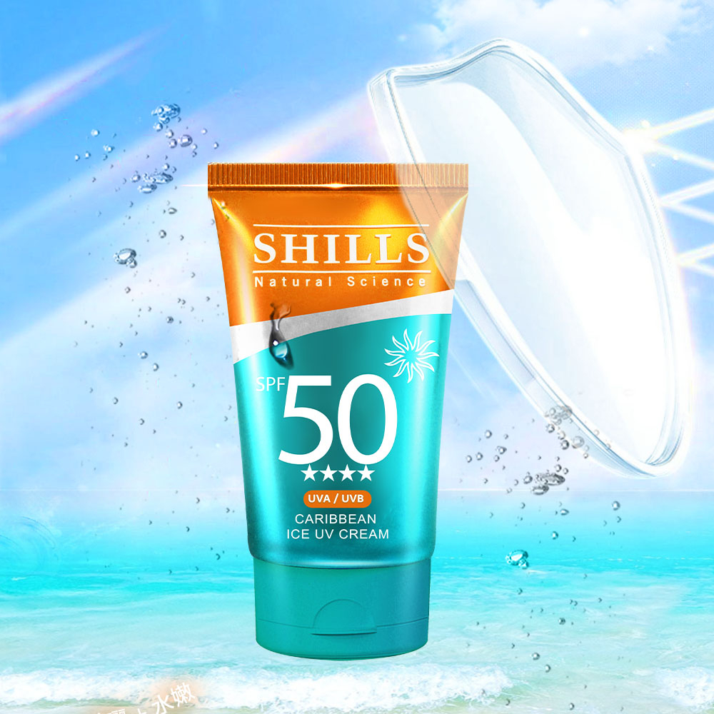 【SHILLS 舒兒絲】很耐曬超清爽美白出水防曬凝乳SPF50★★★★(臉部身體皆適用/絕對隱形)