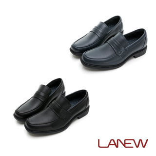 LA NEW 安底防滑 套入式 輕量 寬楦 羊皮 紳士鞋(男2290337)