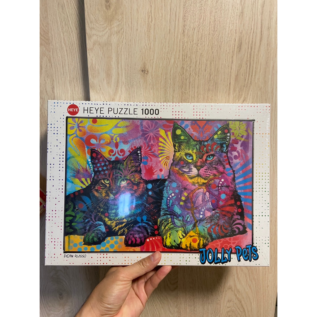 HEYE PUZZLE 藝術貓咪 JOLLY PETS 1000片 拼圖