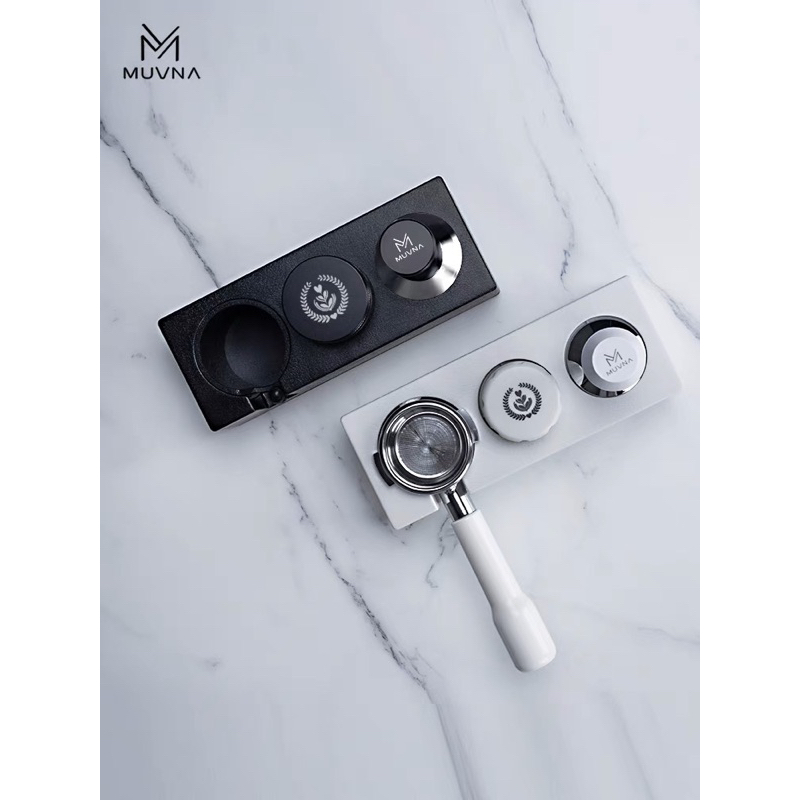 MUVNA 義式咖啡機ABS壓粉座/手柄支架布/佈粉器/壓粉器收纳-51mm