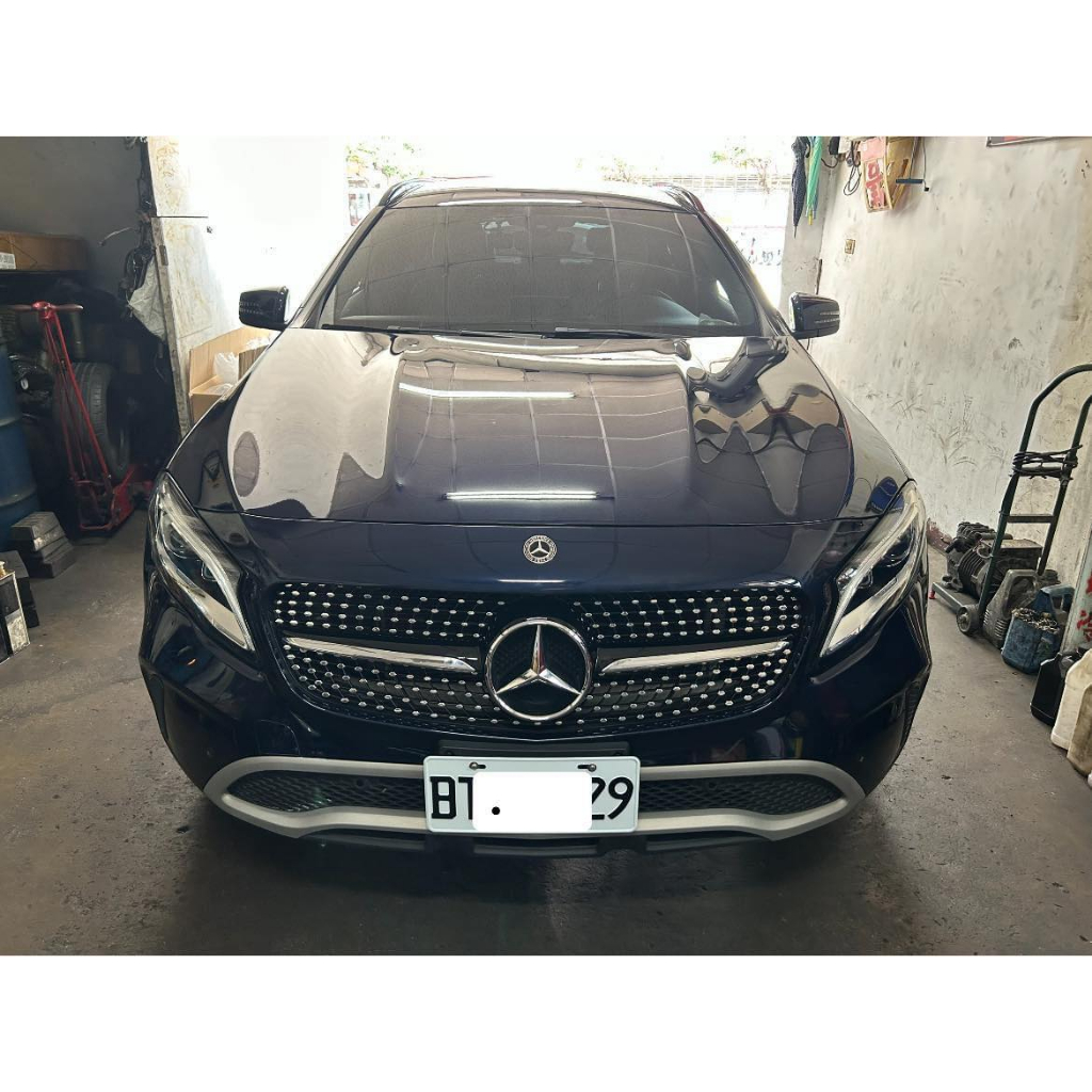 賓士 Benz W156 GLA滿天星款水箱護罩 GLA200水箱護罩 GLA45中網 GLA250滿天星水箱罩