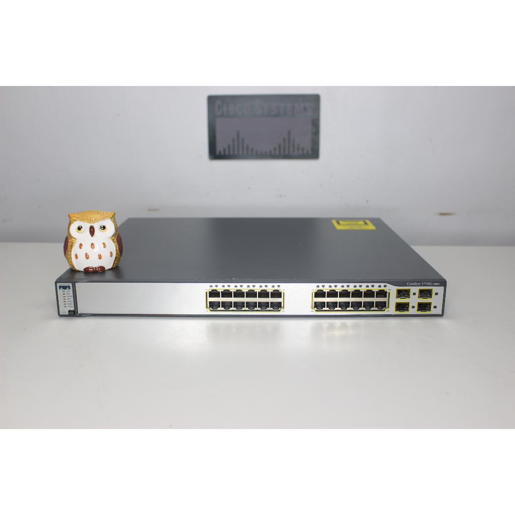 Cisco WS-C3750G-24TS-E1U 24-Port Ethernet Gigabit Switch