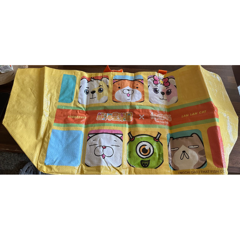 白爛貓 X 熊嗨星樂園 聯名 環保購物袋