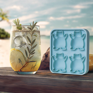 【光影科技】BONE 寶可夢造型製冰盒-皮卡丘/卡比獸/伊布-卡比獸 食用級矽膠 正版