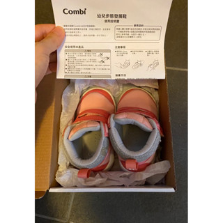 學步鞋 成長機能鞋 Combi Asics亞瑟士 二手