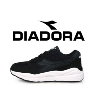 DIADORA 女鞋 輕量透氣 DA 3666<A132>黑白 回彈緩震 減壓機能鞋墊 耐磨防滑慢跑鞋