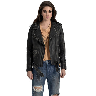 ONETEASPOON | 女 UNHINGED LEATHER JACKET 皮夾克-牛皮