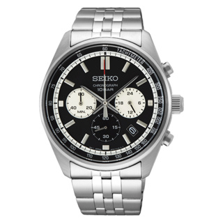 ∣聊聊可議∣SEIKO 精工 CS系列熊貓錶計時手錶-41.5mm (SSB429P1/8T63-00W0D)
