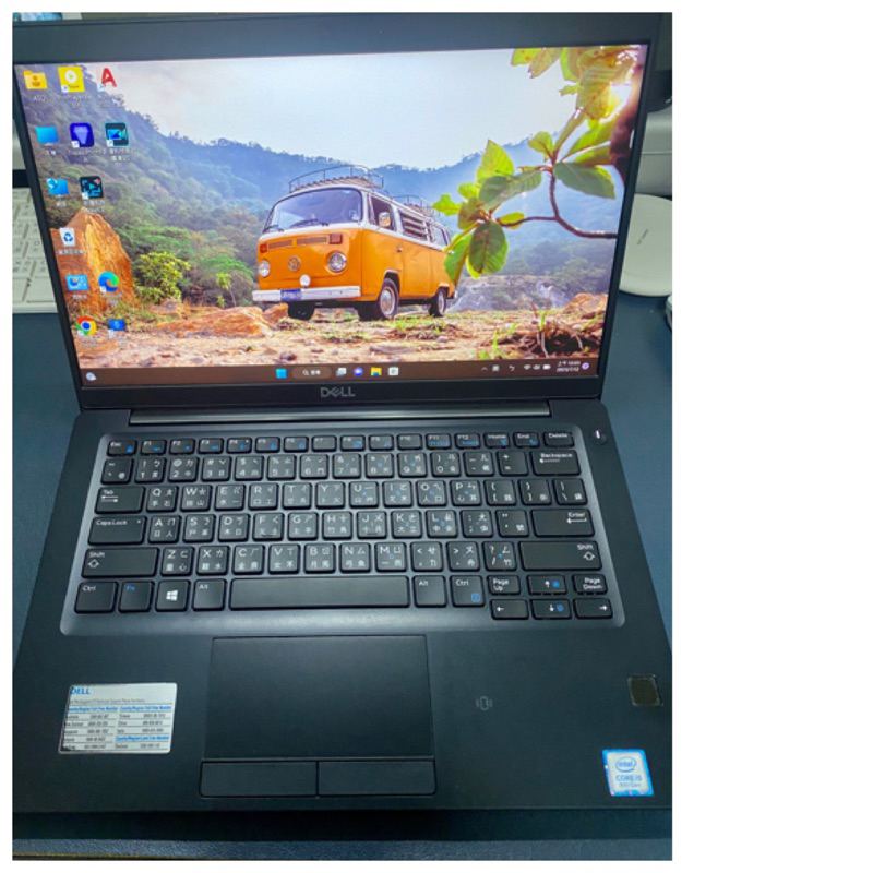 Dell Latitude 7390商務筆電I5-8250U/16G/m.2 512GB SSD 可以跑AI軟體修照片