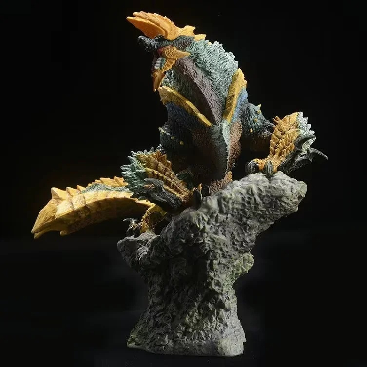 現貨【佩斯多】魔物獵人世界 崛起 雷狼龍 限定版 雕像 遊戲周邊 模型 玩具 公仔 擺設 超帥 怪物 冰原 MHR 怪獸