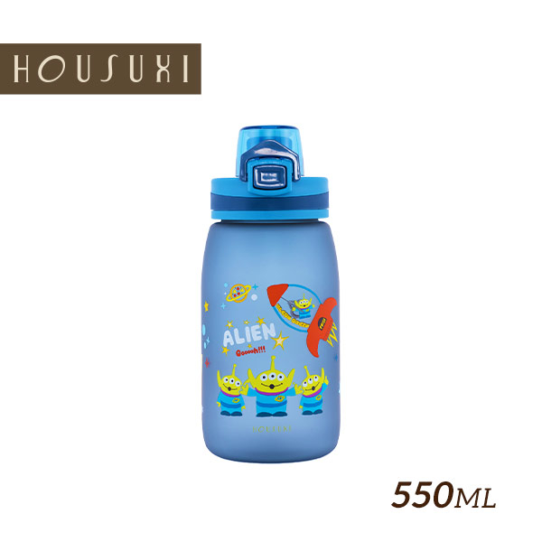 【HOUSUXI官方旗艦】迪士尼玩具總動員系列-三眼怪彈蓋水瓶550ml(A1)