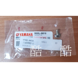 單顆價 原廠 YAMAHA 全系列 螺絲 9580L-06010 六角螺絲 白