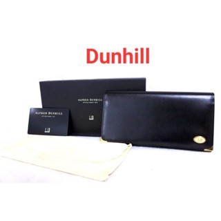 日本進口極新精品／Dunhill ／頂級小牛皮長夾