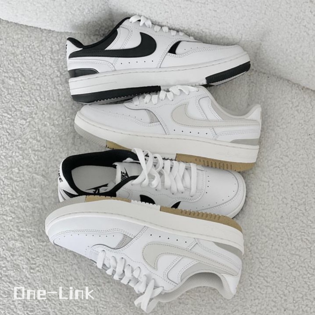 【One-link】Nike Gamma Force 厚底增高 米白 黑白 奶油白 小白鞋 DX9176-103 100