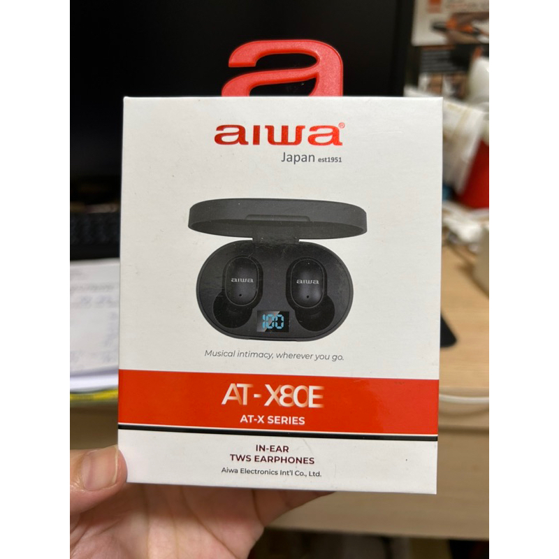 aiwa 無線藍芽耳機 AT-X80E