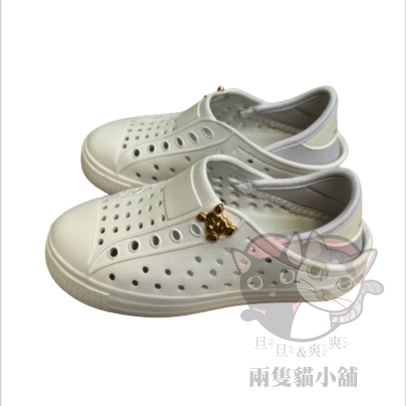二寶媽の店 迪士尼 維尼洞洞鞋 WINNIE THE POOH 懶人鞋 拖鞋 休閒鞋 2WAY 台灣製 Disney