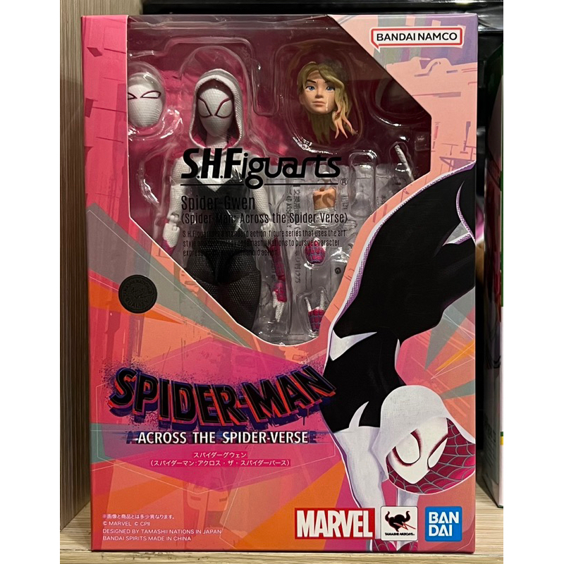 迪瑞克☆完售 代理版 S.H.Figuarts SHF 蜘蛛人：穿越新宇宙 女蜘蛛人·關 Spider-Gwen 蜘蛛關