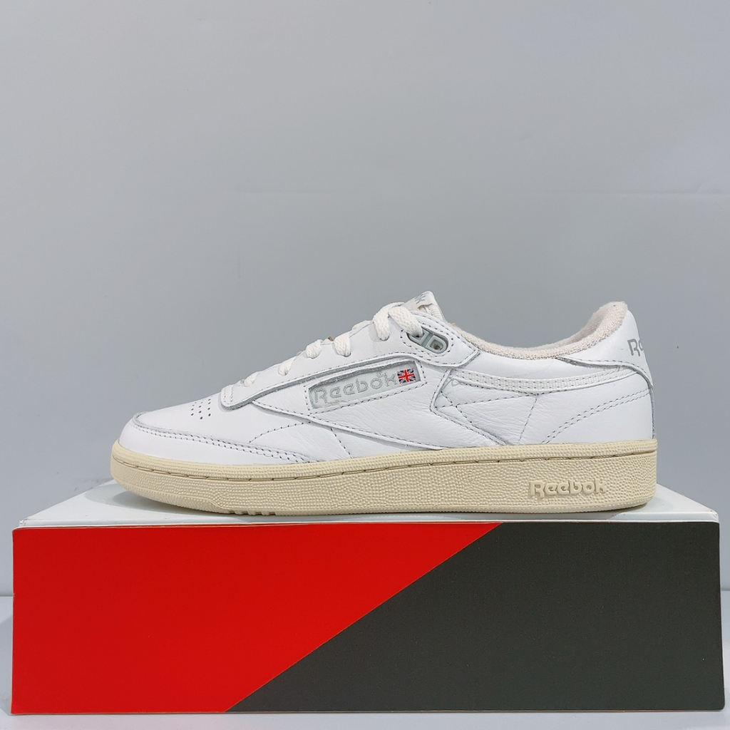 REEBOK CLUB C 85 VINTAGE 男女款 白色 皮革 舒適 經典款 板鞋 休閒鞋 100033001