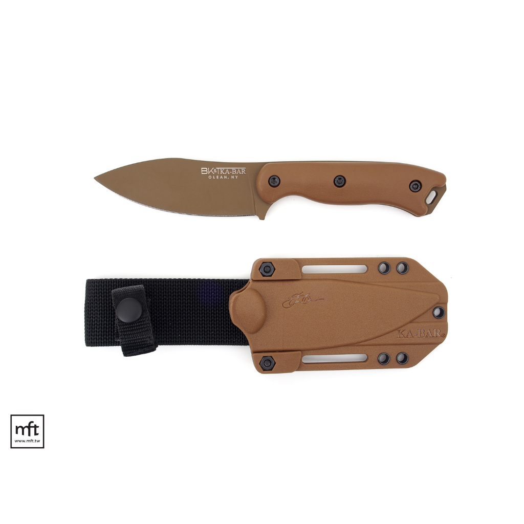 MFT 美國 Ka-Bar BK19 Nessmuk 那斯莽克 直刀 1095碳鋼 Bushcraft