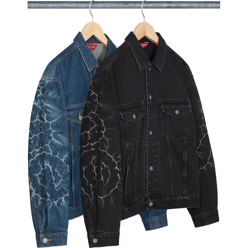 現貨 SUPREME SHIBORI DENIM TRUCKER JACKET - Zoopreme