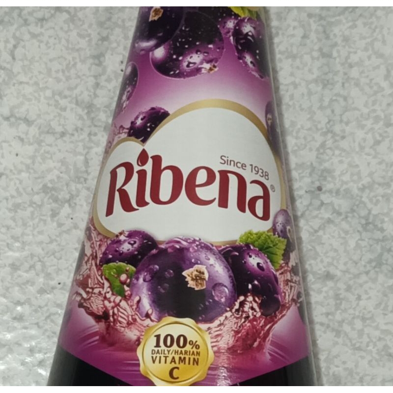 〔現貨在台〕Ribena 利賓納 濃縮黑加侖果汁，1L裝