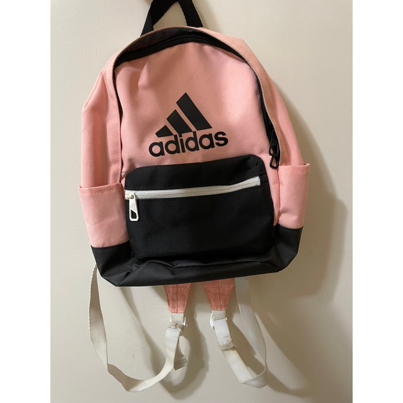 adidas小後背包粉 outlet購入