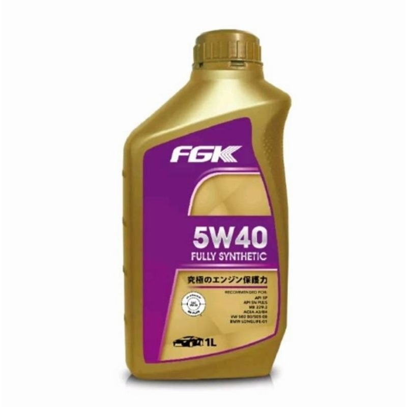 FGK 5W40 全合成機油1L公升