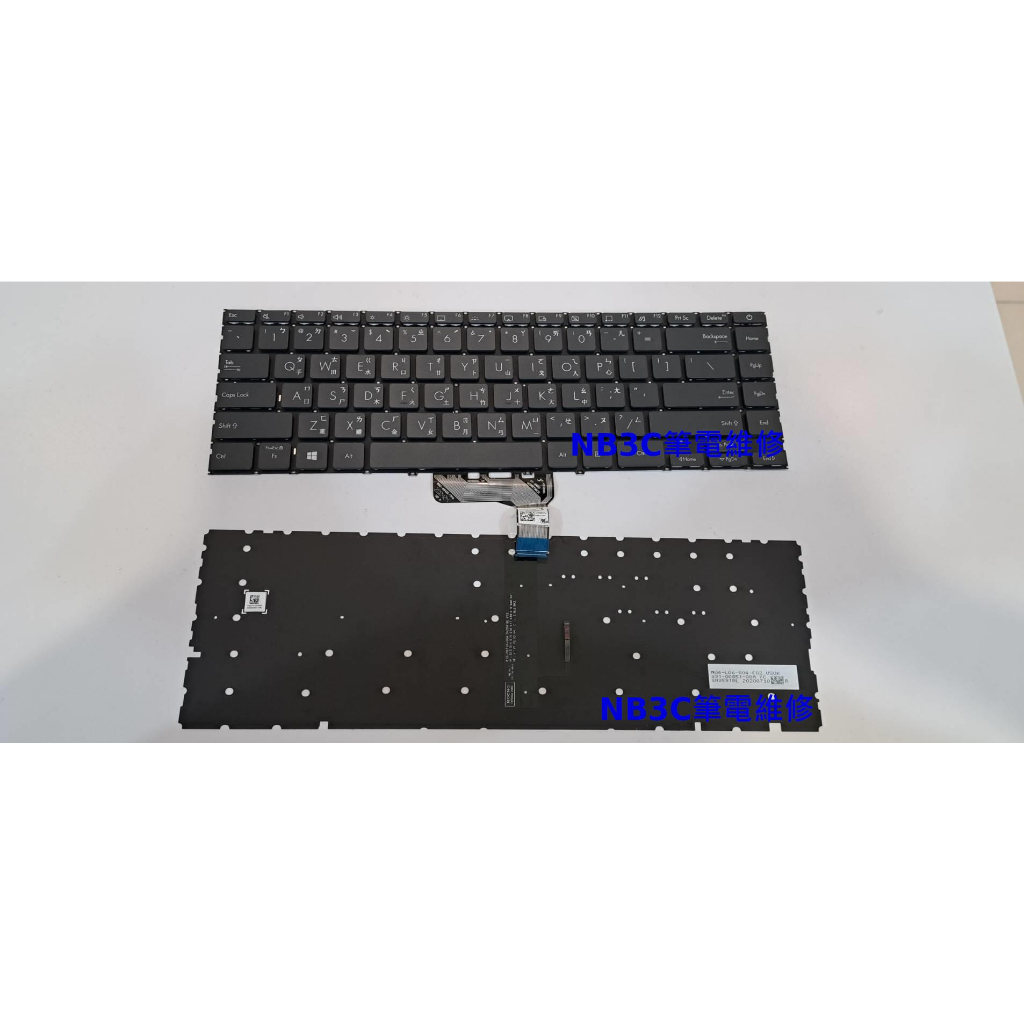 【NB3C筆電維修】 Asus TP412U TP412FA TP412F TP412U 鍵盤 筆電鍵盤 中文鍵盤