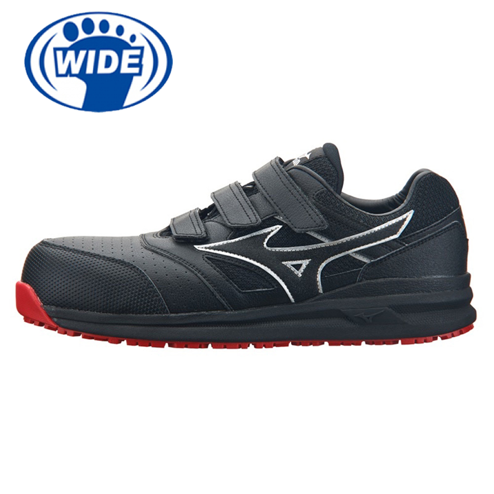 MIZUNO LS II 防護鞋 3E楦 透氣輕量化 最佳彎曲度 塑鋼工作鞋 F1GA213509 23FW 【樂買網】