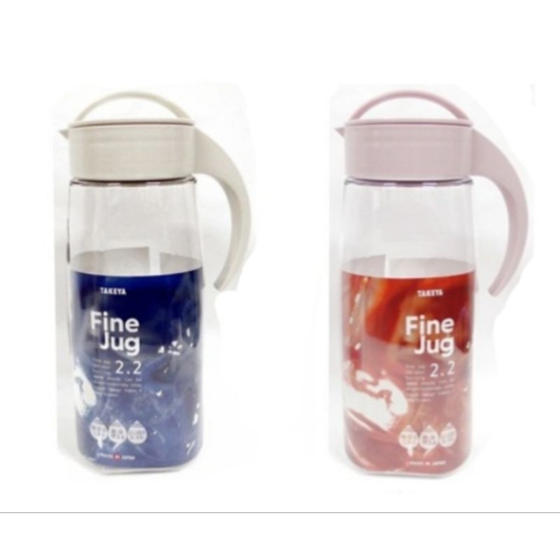 日本 TAKEYA 竹谷工業 冷水瓶 可橫放 冷水壺 2.2L  2色選【 咪勒 生活日鋪 】