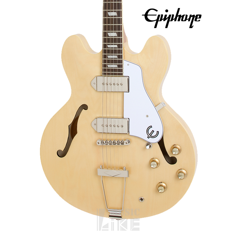 『爵士吉他』Epiphone Casino Hollow 電吉他 Natural 空心 英式搖滾 John Lennon