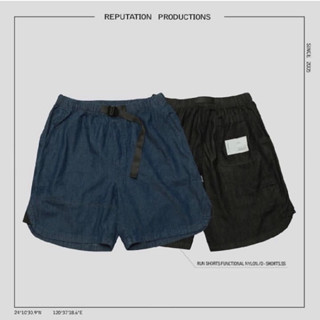 REPUTATION PRODUCTIONS® RPTN - 牛仔水洗短褲 牛仔短褲 CITYBOY