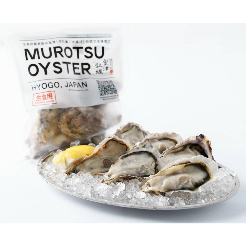 Murotsu oyster日本兵庫生食級生蠔L/16包/箱