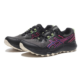 ASICS 慢跑鞋 GEL-SONOMA 黑桃紅 GTX 全防水 運動鞋 女 1012B414020