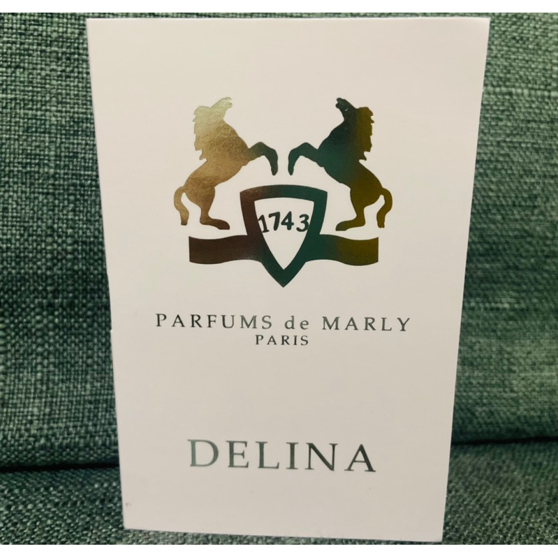 專櫃貨，法國頂級貴族香水～Parfums de Marly 瑪爾利  Delina 德利納 原廠 試管 香水