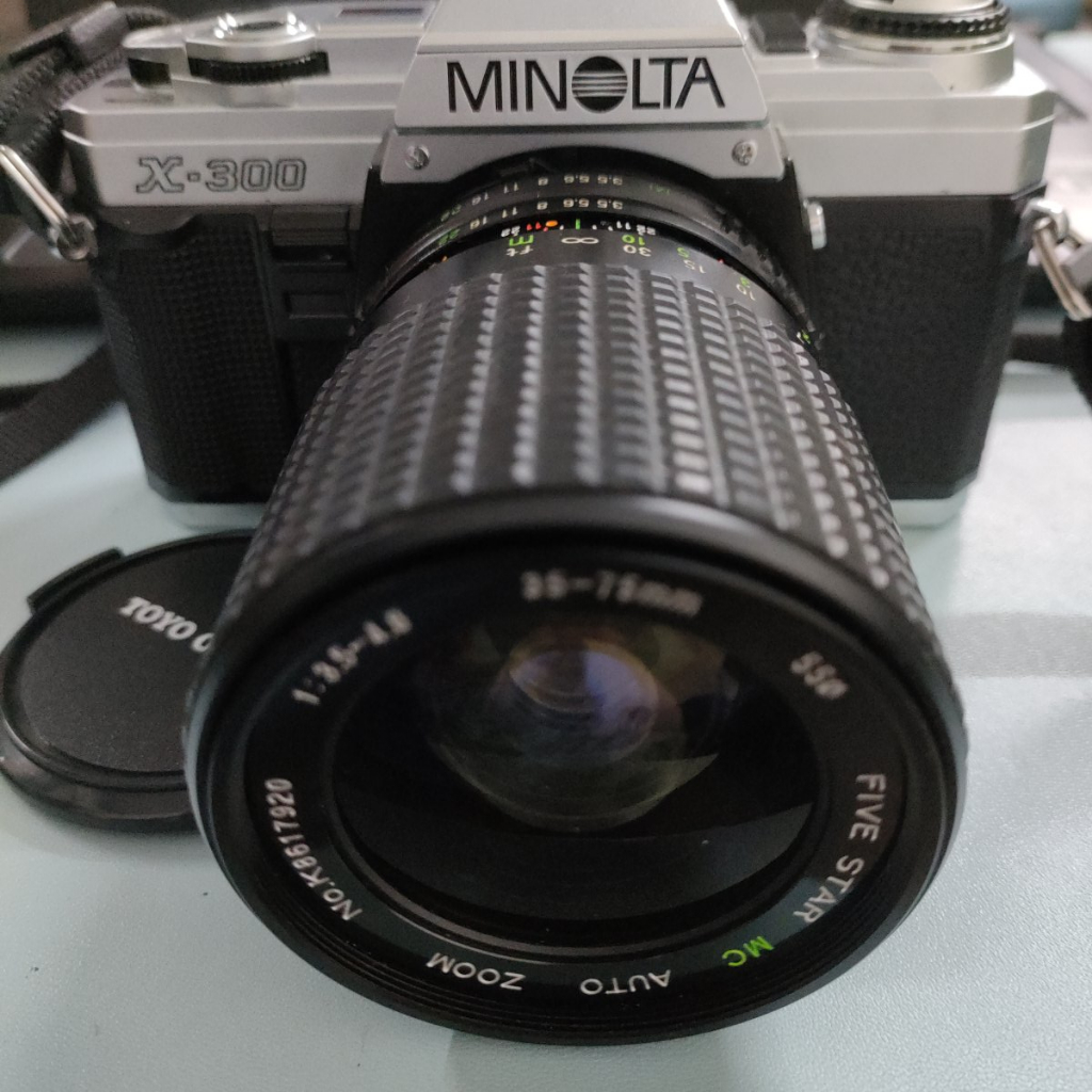 MINOLTA X-300 X300 35-75鏡頭 底片相機