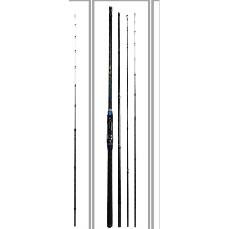 冠軍釣具 豐收FS飛霸三節並繼竿9/10尺30號50號 烏鰡竿海釣場 並繼竿