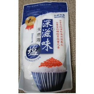 特價 Taiwan Yes 深滋味 天然海鹽 300g 富含多種海洋深層礦物質元素 深海鹽 健康鹽 食用鹽 海鹽