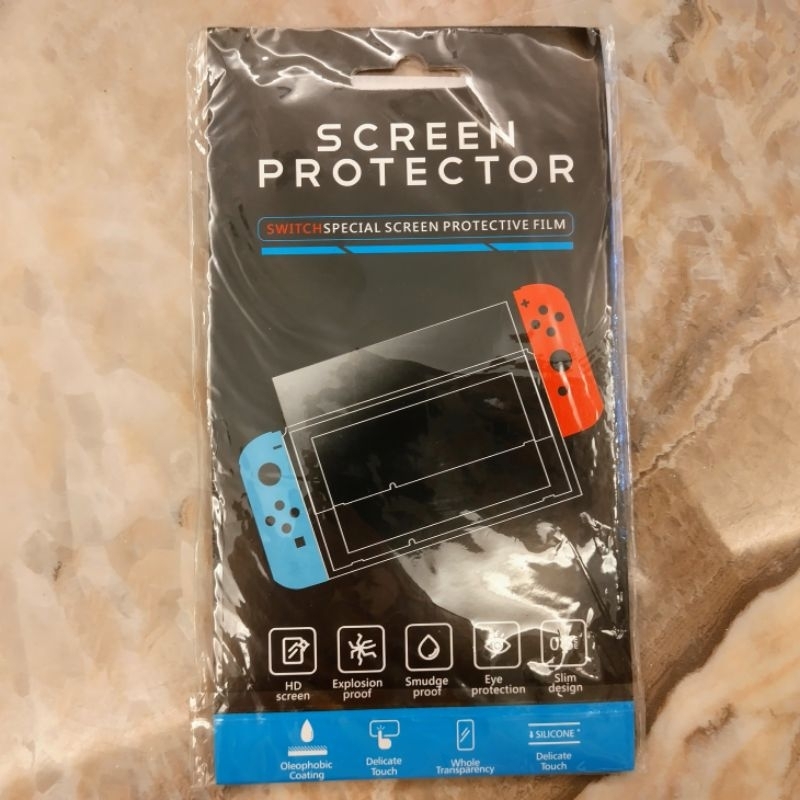 Switch 高清鋼化玻璃保護貼 2入 保護貼 任天堂 switch保護貼 配備 玻璃貼 NS Switch保護膜