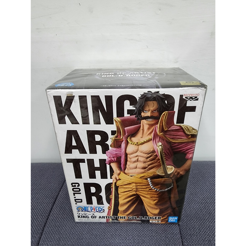 [有包膜] 金證 日版 海賊王 藝術王者 KING OF ARTIST ROGER 羅傑 非 和之國 魯夫 紅髮 羅