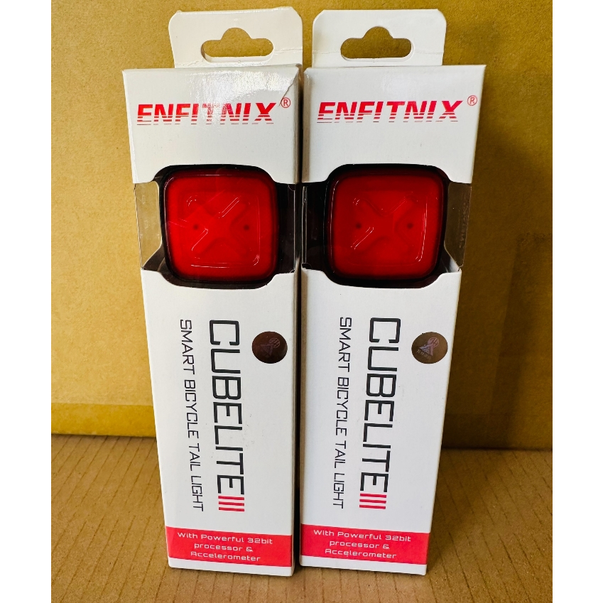 『時尚單車』ENFITNIX CUBELITEIII加強版 智慧型尾燈 自行車燈 尾燈 警示燈