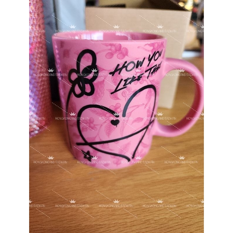 星巴克STARBUCKS x BLACKPINK BP粉馬克杯
