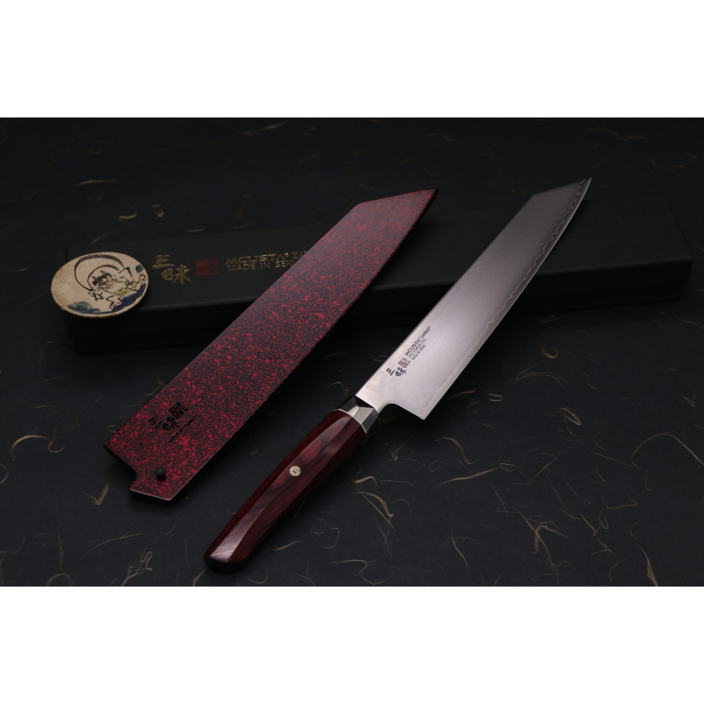 💖 三昧 💖【粉末鋼 劍形牛刀 23cm】日本製  廚房刀具 八煌刃物