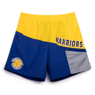 NBA Nylon Utility Short 勇士 藍黃