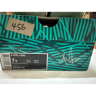 二手NIKE KYRIE 3 EP BLACK ICE IRVING 歐文3代首發黑白配色籃球鞋