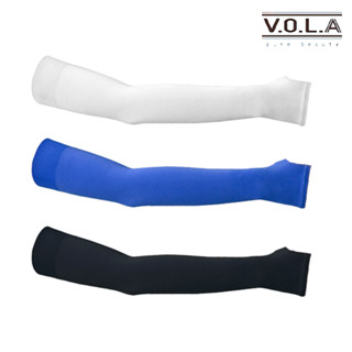 VOLA 維菈 速乾手型袖套 白 黑 寶藍【佳瑪】吸汗 排汗 夏日必備 涼感 防曬